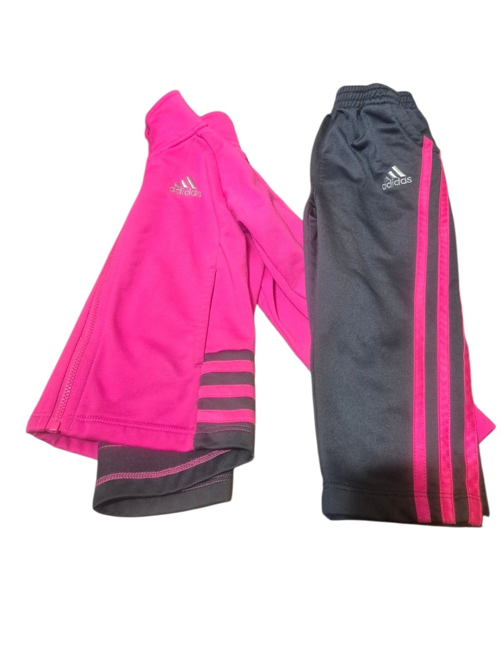 adidas Kids Pink and Black Active Set
